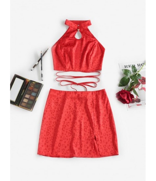 Chinoiserie Backless Midriff Flossing To...