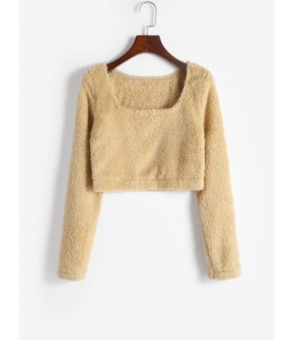 Matching Fluffy Two Piece Teddy Top And Pants Set