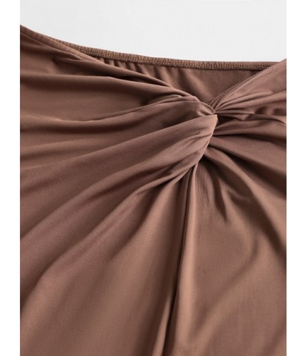 Twisted Split Midi Skirt Set Twisted Split Midi Skirt Set