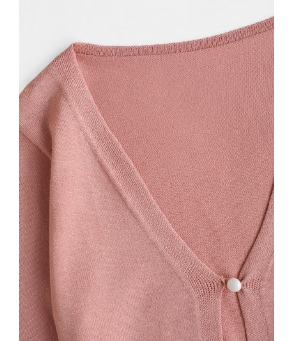V Neck Bradigan Set