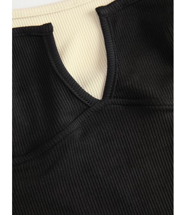 Two Piece Dress V Notched Twofer Camisole With Cinched Asymmetrical Skirt Two Piece Dress V Notched Twofer Camisole With Cinched Asymmetrical Skirt